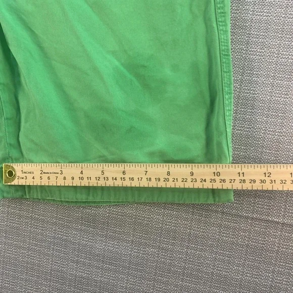 Polo Ralph Lauren Men's 32 Green Chino Shorts Relaxed Fit Cotton Classic Polo - Picture 6 of 15
